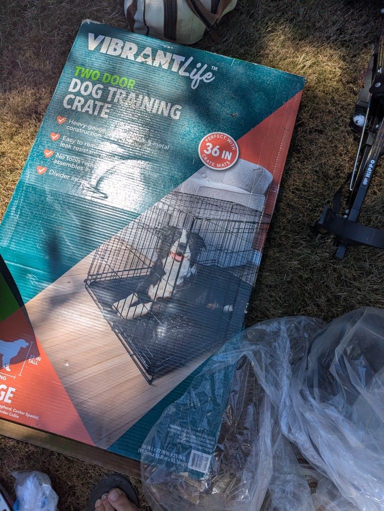 New Dog Crate