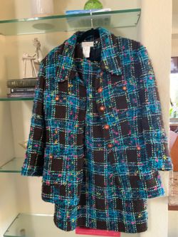 Tweed drees and blazer ; two-pice  Vértigo Paris Brand