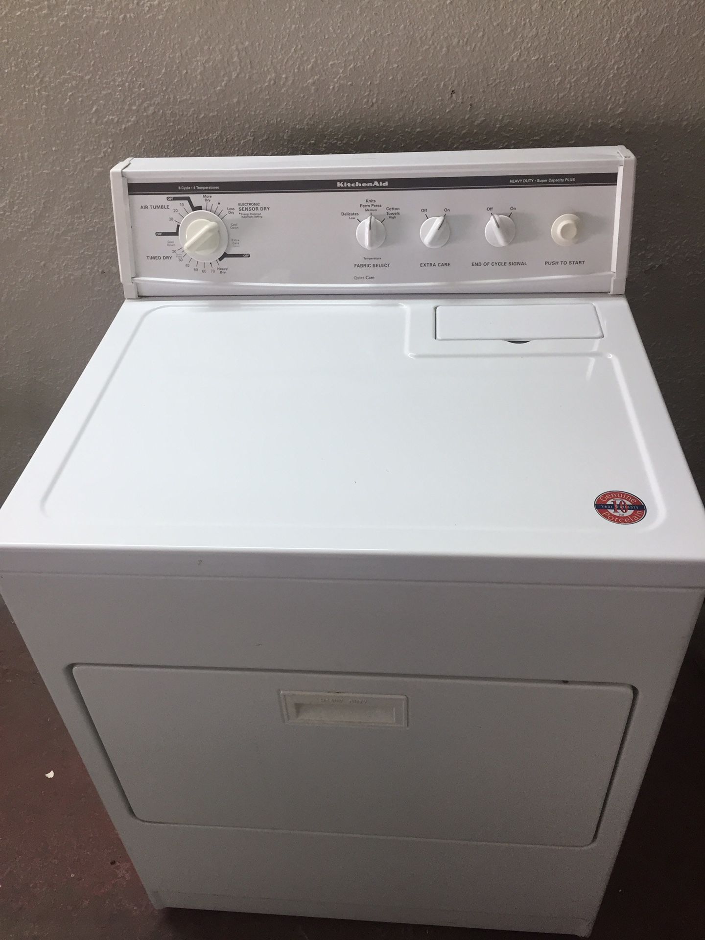 Kitchen Aid Electric Dryer