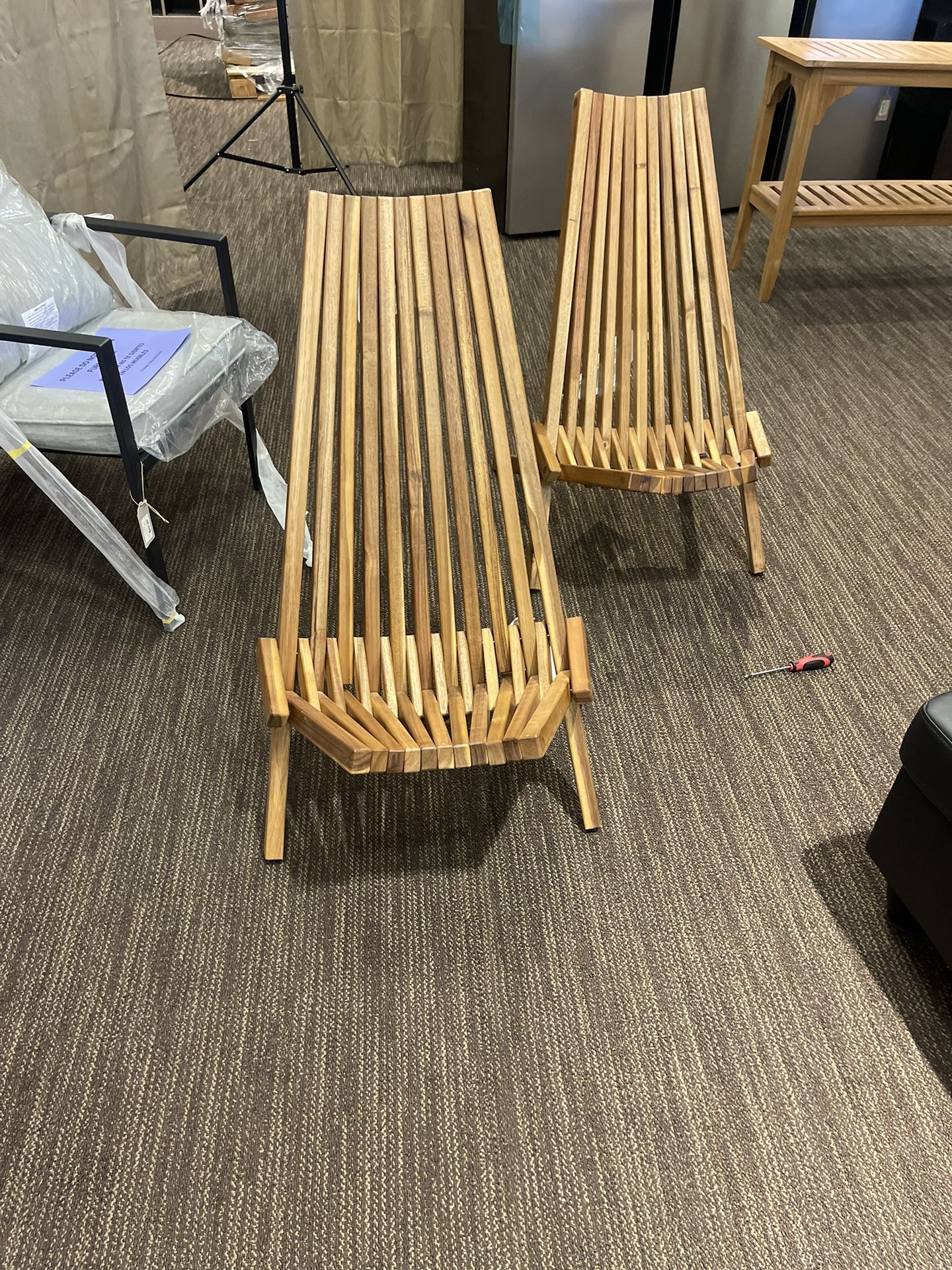 Melino Wooden Folding Chair $44.99 each