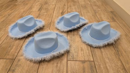 Blue Cowboy hat