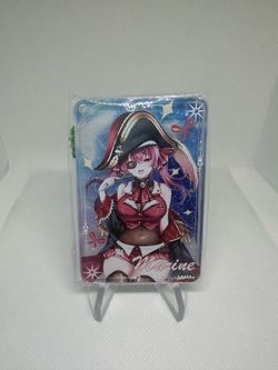 Marine glitter card