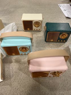 Vintage Style Portable Bluetooth Speakers