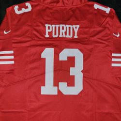 49ERS Brock Purdy jerseys (S, M, L, XL, 2XL, 3XL) 