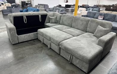 New X-Large sleeper sectional couch / free delivery