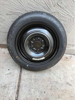 Spare donut fits Honda civic  with small jack