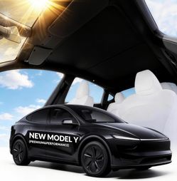 VION Tesla Model Y Roof Sunshade (2026–2025 New Model Y) – Full Blackout (No Light Transmission)