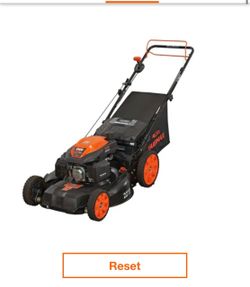BRAND NEW IN BOX Shop YARDMAX 22 in. 201 cc SELECT PACE 6 Speed CVT High Wheel FWD 3-in-1 Gas Walk Behind Self Propelled Lawn Mower