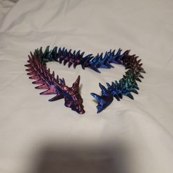3d Printed Articulating Dragon