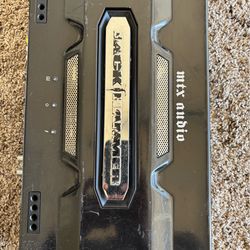 Car stereo amps & speakers