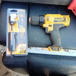 DeWalt Drill And Attachment