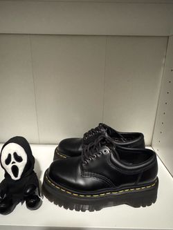 Dr. Martin’s Black Platform Shoes