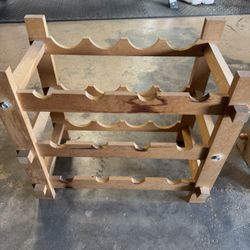 Wood Wine Rack