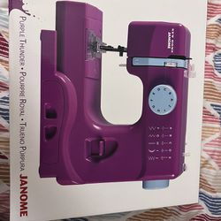 Janome  Sewing Machine Purple Thunder