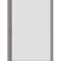 Genius Cool  Retractable Screen Door 32"-36" 80 tall sandstone new