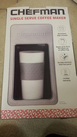 Chef man Single serve coffee maker