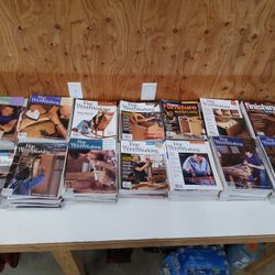 267 Issues Of Fine Woodworking Magazine's 