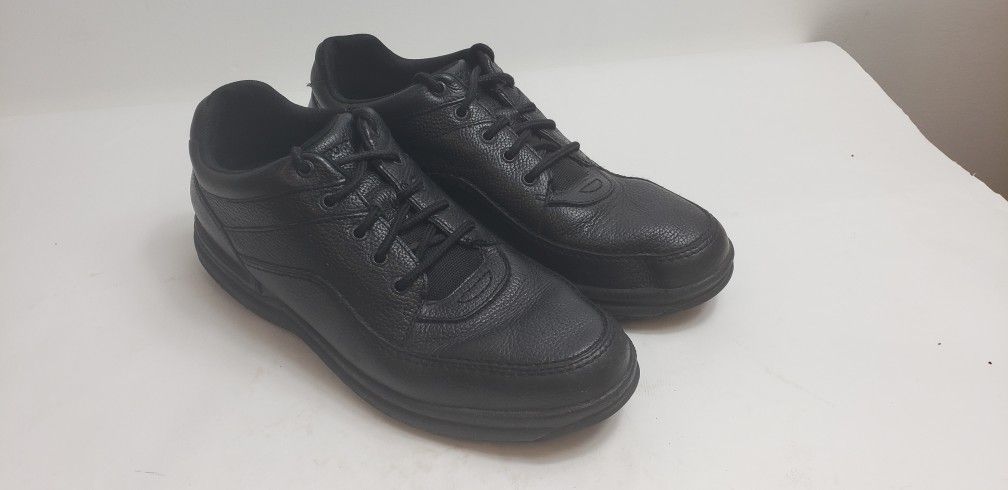 Rockport Men's Black Leather Oxfords Casual Lace up Shoes Size 13 W
