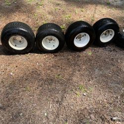 Club  Car Golf Cart Wheels And Tires 