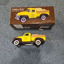 Golden rule, 1952  pick up truck