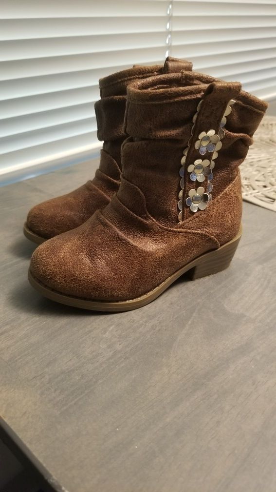 Toddler girl western boots