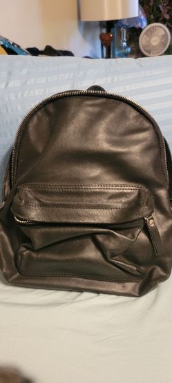 LEATHER BACKPACK/PURSE