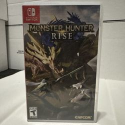 Monster Hunter Rise for Nintendo Switch w STEELBOOK