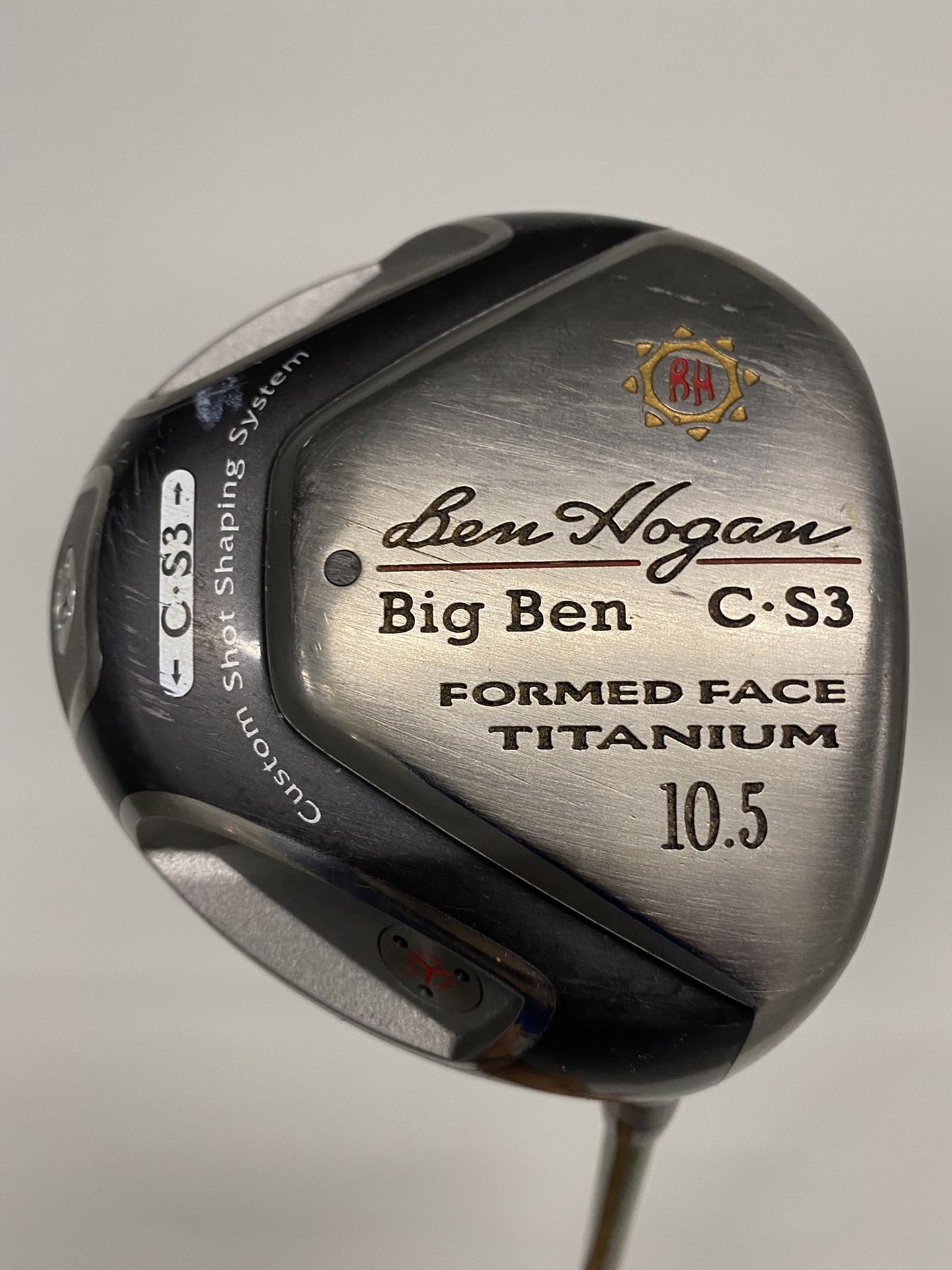 BEN HOGAN Big Ben CS3 Driver 9.5* RH 45 in Aldila NV-H 70 Regular Flex Right (Good condition)