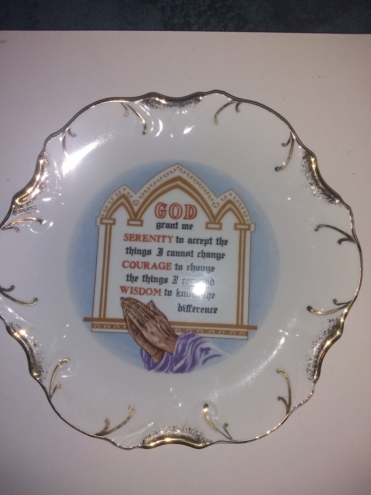Religious Decorative Plate