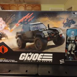 Gi Joe Classified Series Cobra Stinger And Driver Set
