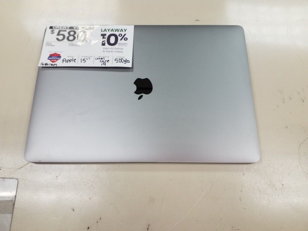 2019 MacBook Pro Intel Core i9 16gb Ram And 500gb Storage