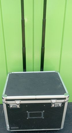 Portable Locking File Tote On  Wheels , Mildly Used