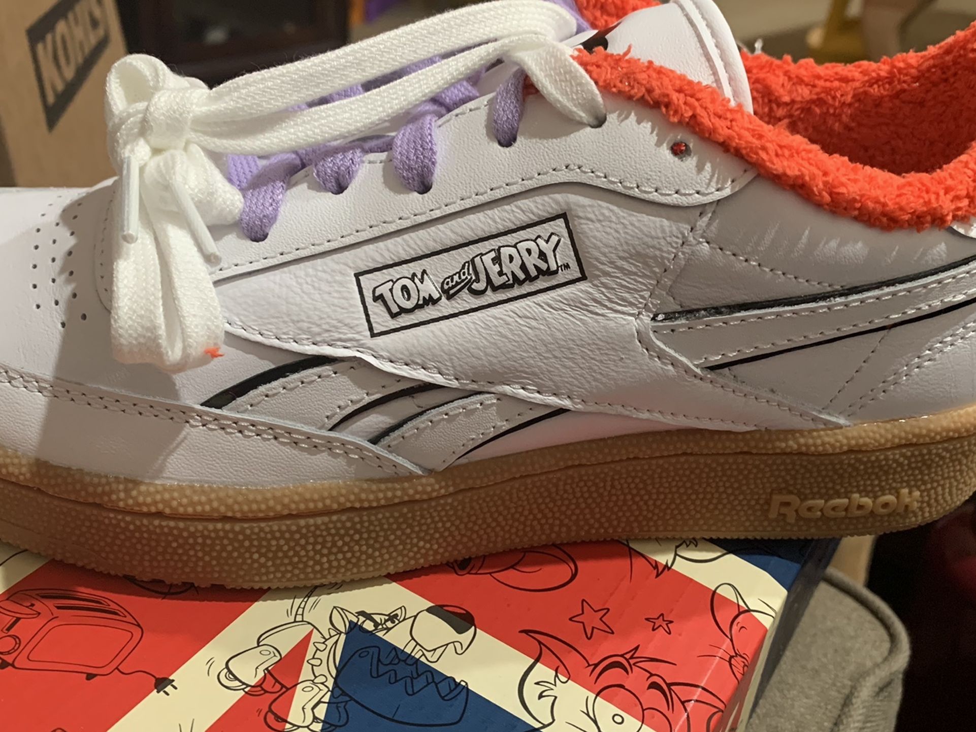 Unisex Reebok Tom And Jerry Sneakers