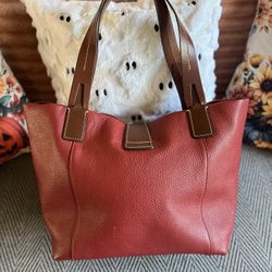 Dooney & Bourke Red Leather Purse (Excellent Condition, Retails $350)