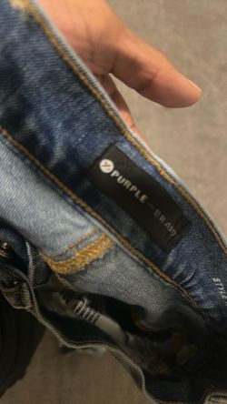 Purple jeans size 28