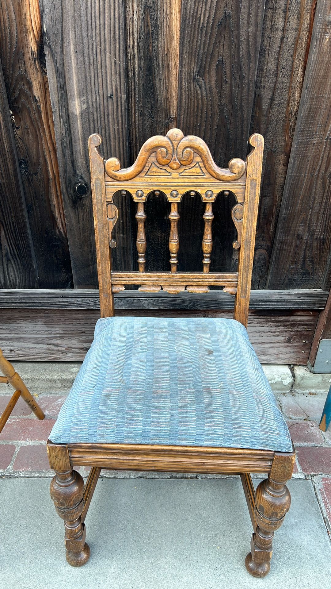 Antique Wood Chair.