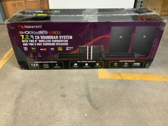 Nakamichi Shockwafe Elite 7.2.4Ch 800W Soundbar w Dolby Atmos/Vision+SSE "READ"