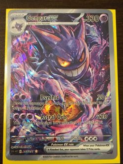 Gengar Fan Art Pokémon Card
