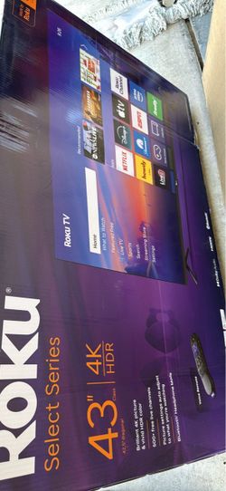 Roku Select Series 43" 4K HDR Smart TV