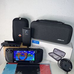 Valve Deck OLED 2tB Black handheld console bundles