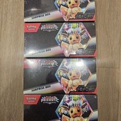 Pokemon TCG Sealed Prismatic Evolution, Destined Rivals, Mega Evolution 