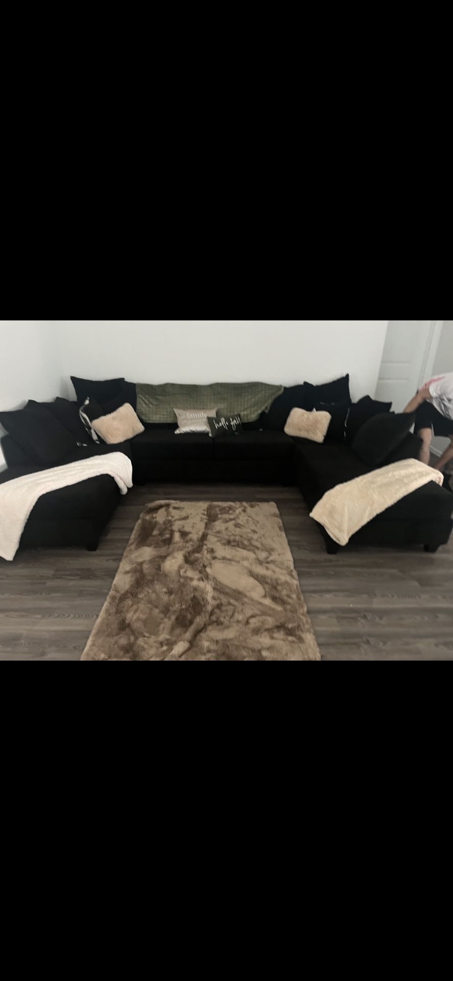 Black Sectional