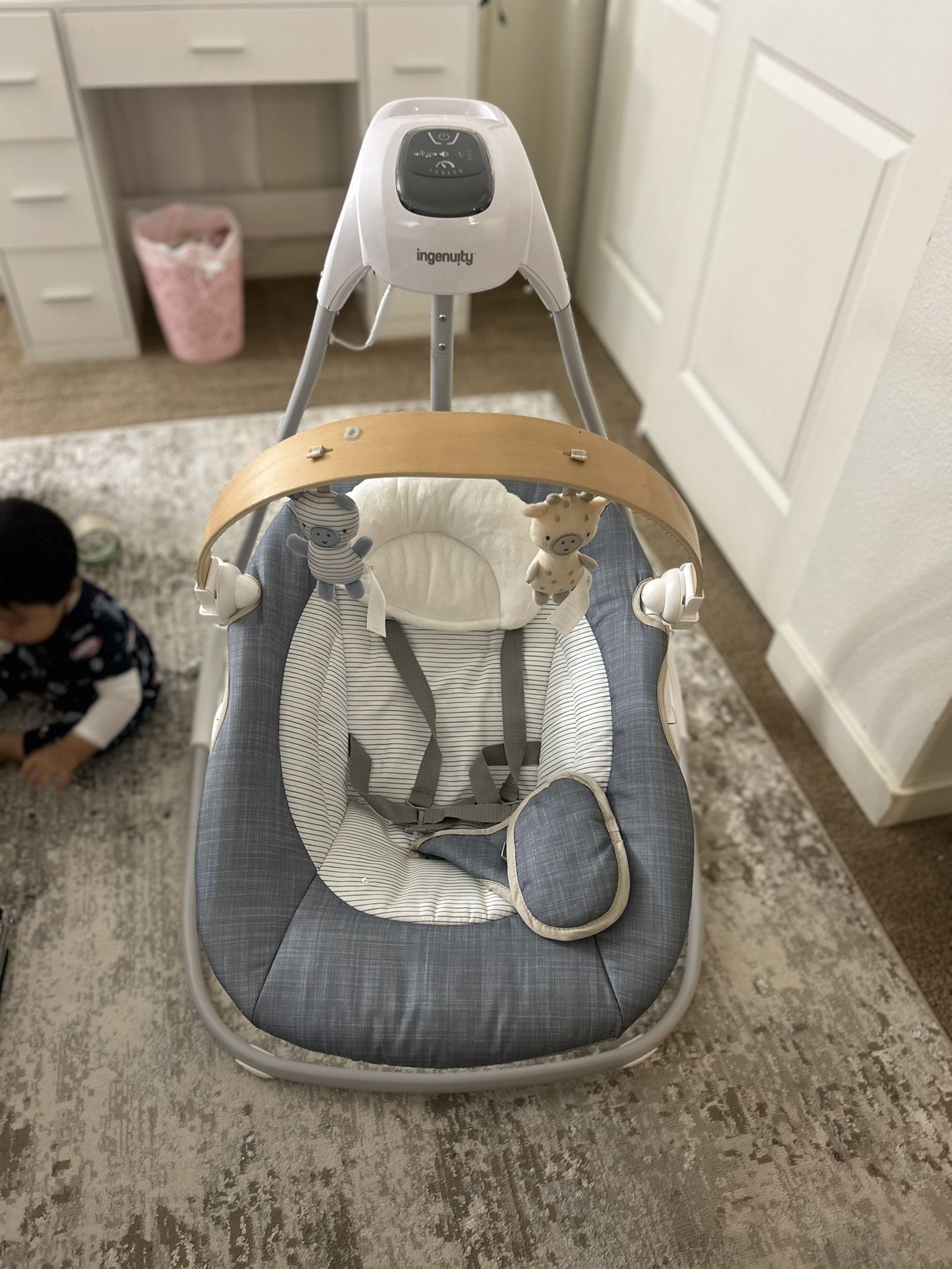 Ingenuity baby swing from Target