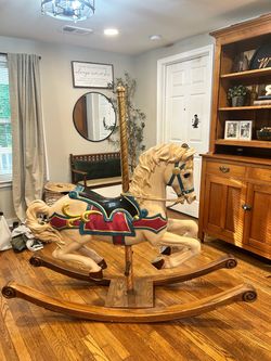Large Carousel Rocking Horse “Star Jumper”