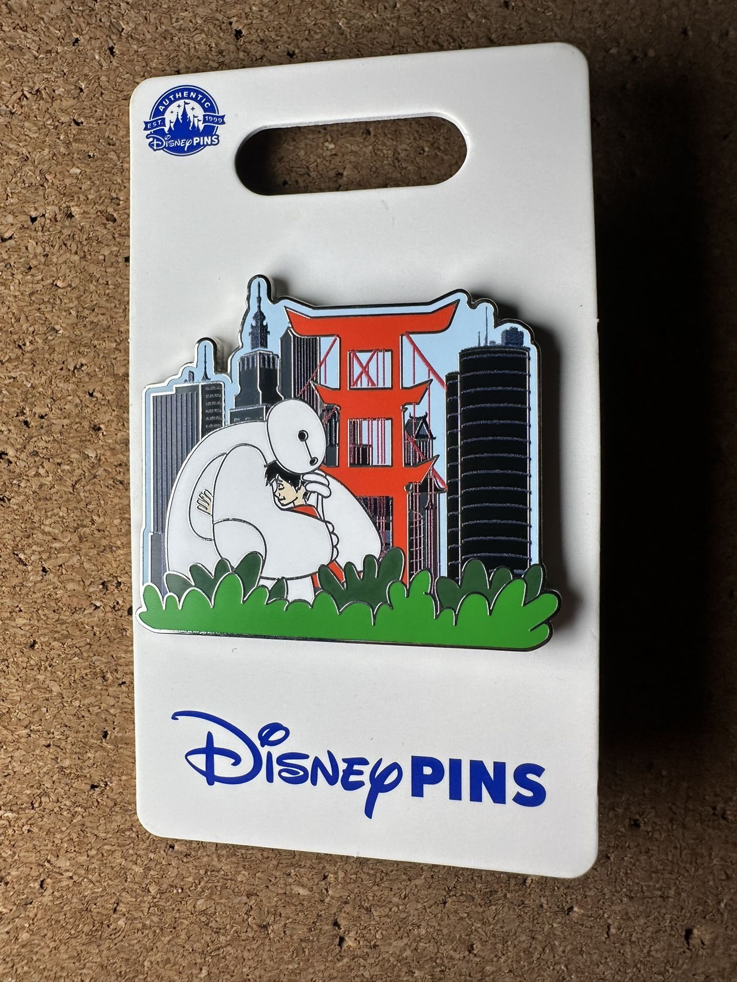 San Fransokyo Big Hero 6 Baymax Hiro Disney Pin