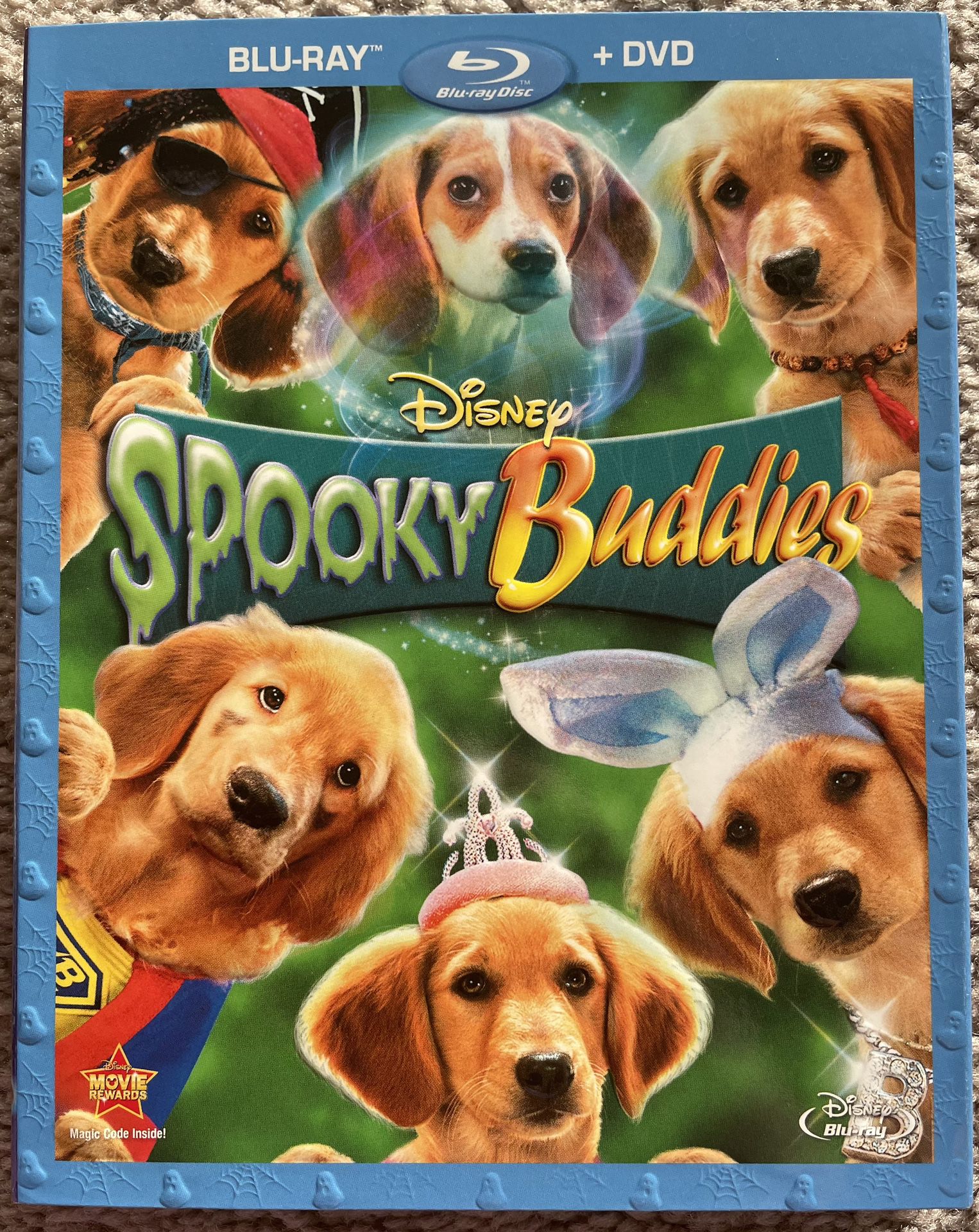 2011 Spooky Buddies Blu-Ray/DVD Genevieve Hannelius