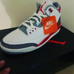 Air Jordan 3 Retro Fire-Red