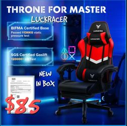 LUCKRACER GAME CHAIR NEW