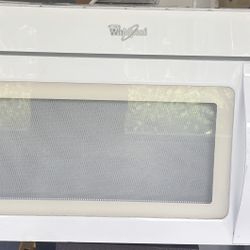 Microwave, Over The Range Type. White