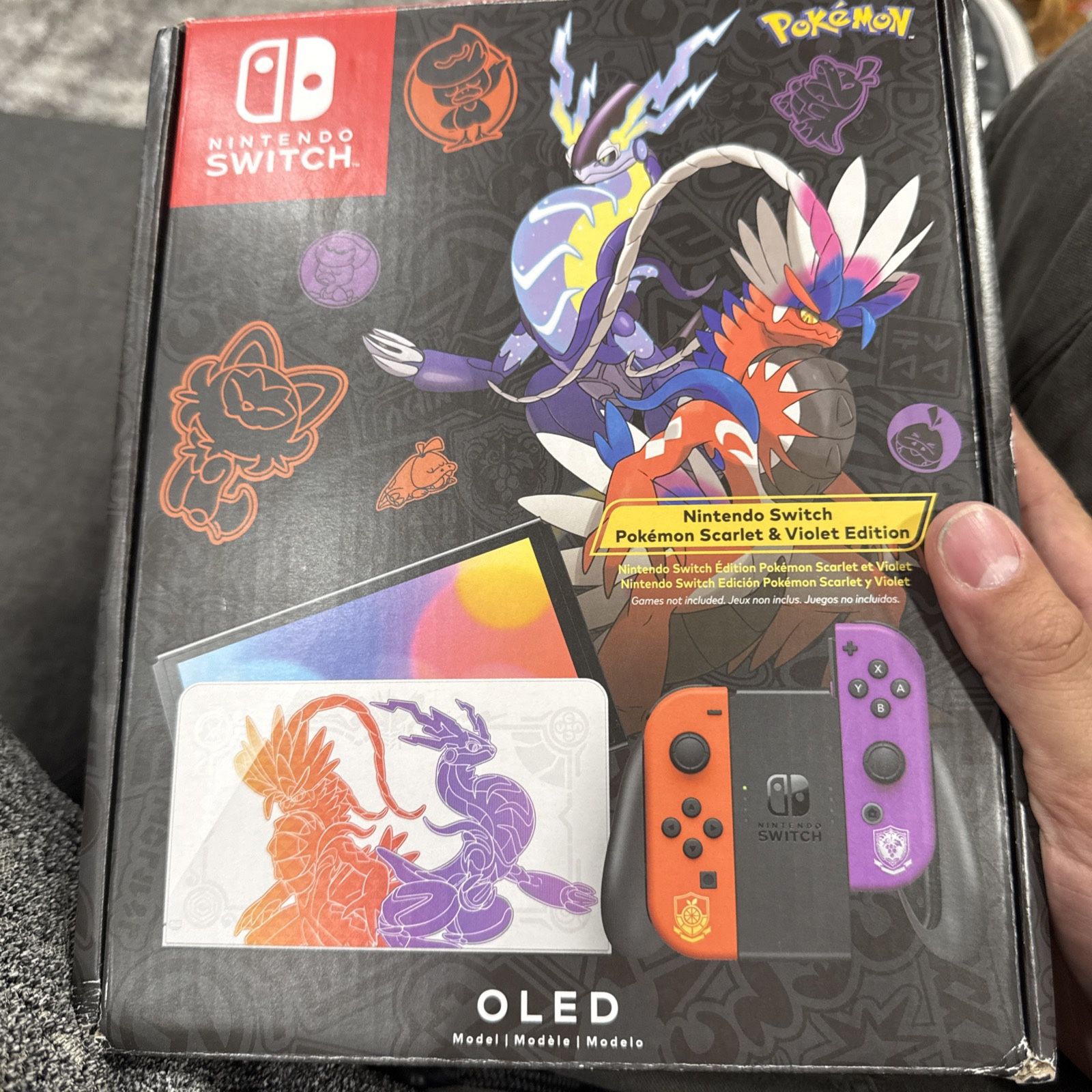 Nintendo OLED Pokemon Scarlet & Violet Edition